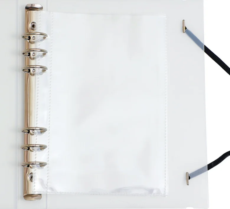 Zipper Binder Photo Card Collection & Organizer Diary Notebook