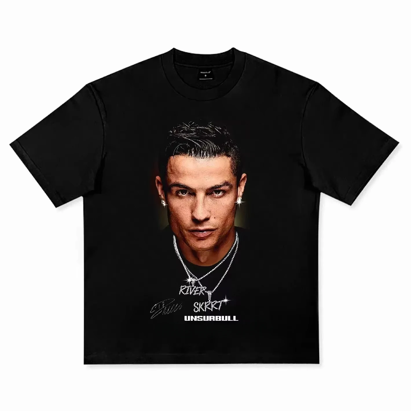 Neymar American Football Star PrintShort-sleeved T-shirt Men Women Clothing Athleisure Print Fashion Oversize Casual Tee 5