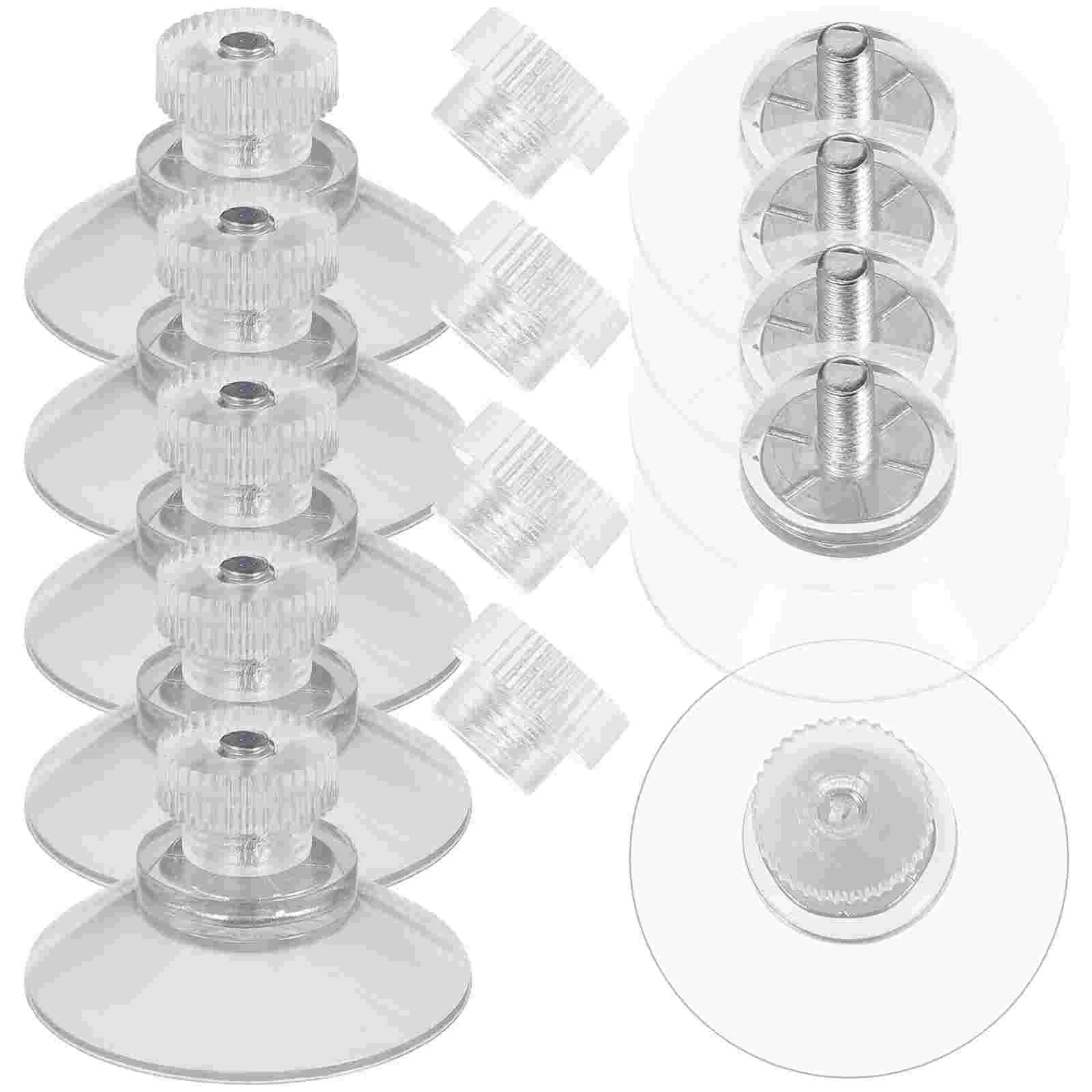 

10pcs Suction Cup Hooks Punch-free Suction Hooks Waterproof Hanger Hooks