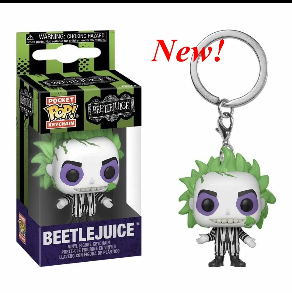 FUNKO Pocket New Suicide Squad The Joker Harley Quinn Pocket Pop