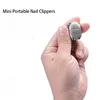 Creative Mini Sharp Stainless Steel Nail Clippers Folding Nail Clippers High End Nail Clippers Portable Manicure Tools Key Fob 3