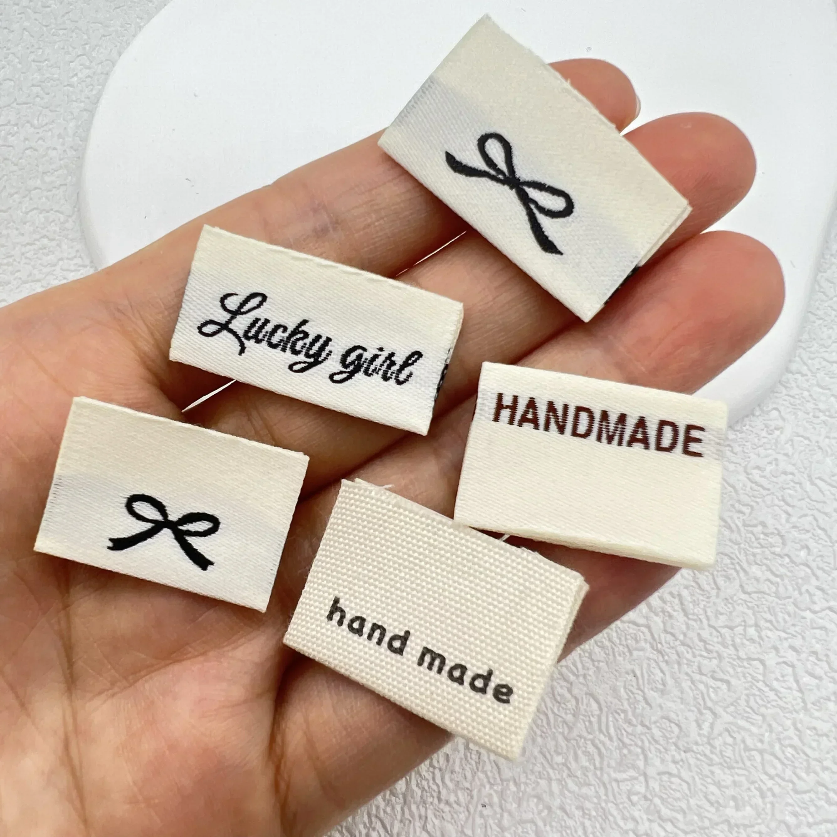 Sewing DIY clothing Weaving mark Handbook label