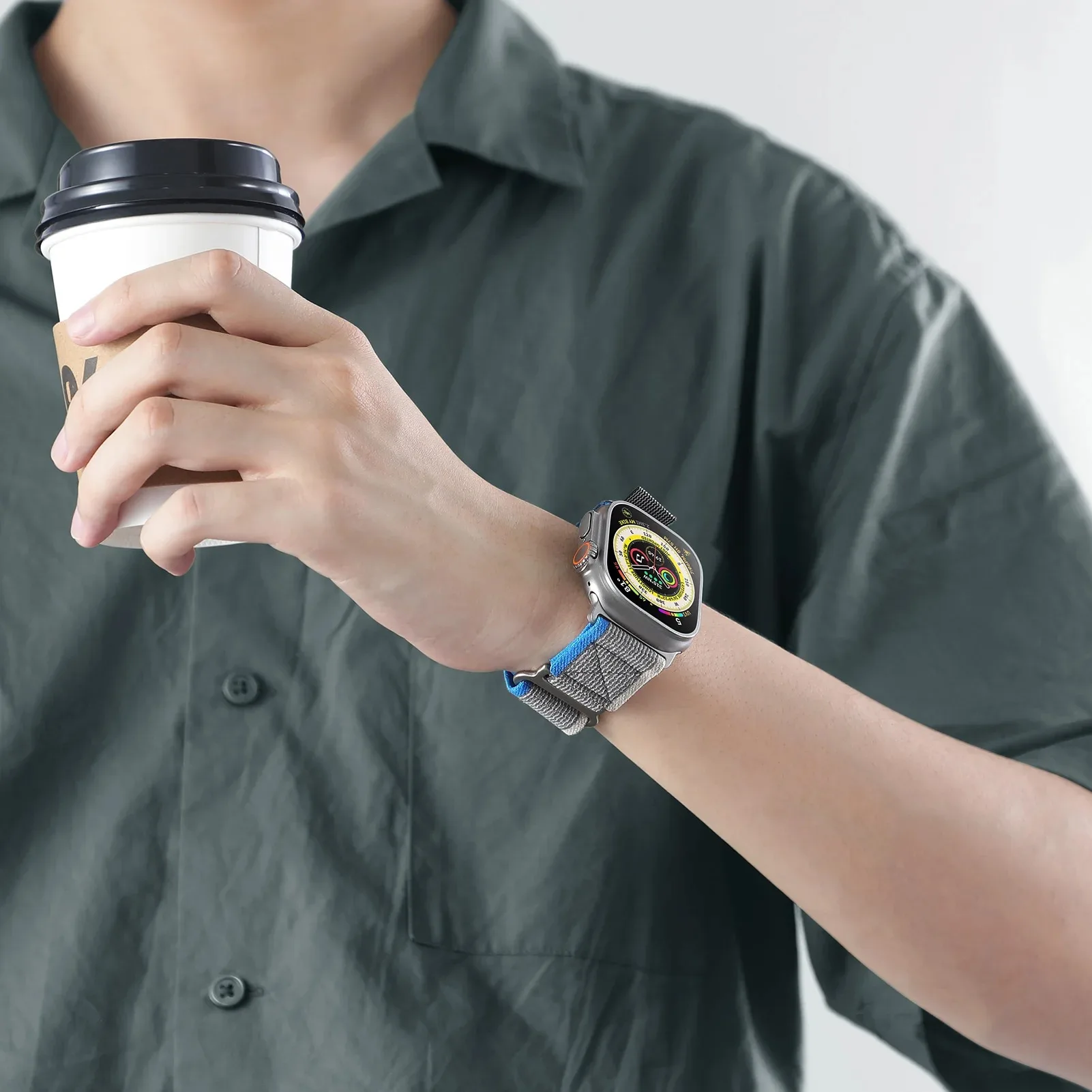 Trail Loop Bracelet Band for Apple Watch - Premium Strap for All Sizes
