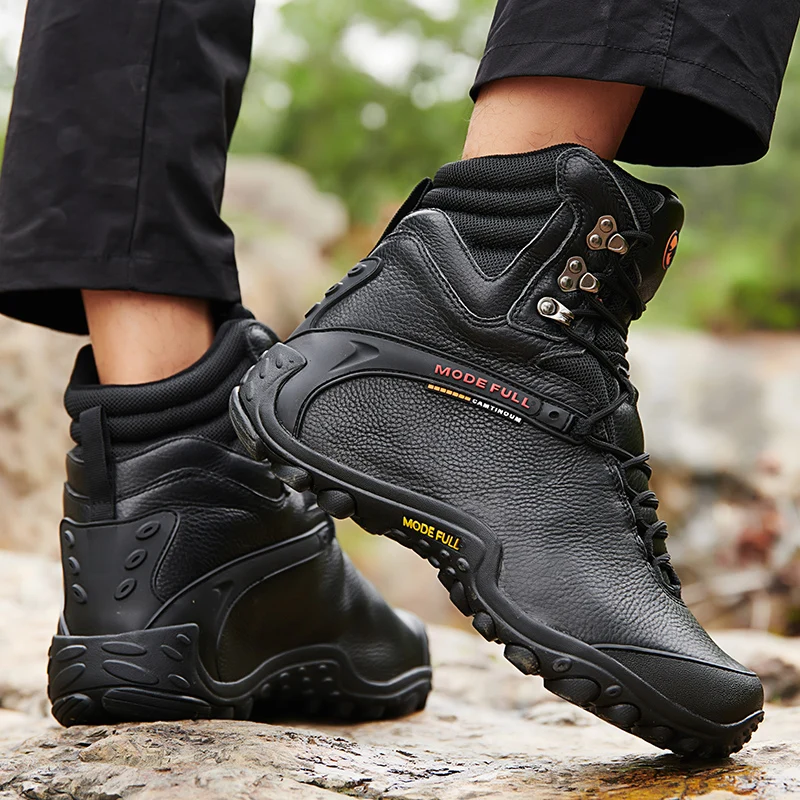 Sapatos Melhores Botas Para Caminhada Botas De Caminhada De Couro