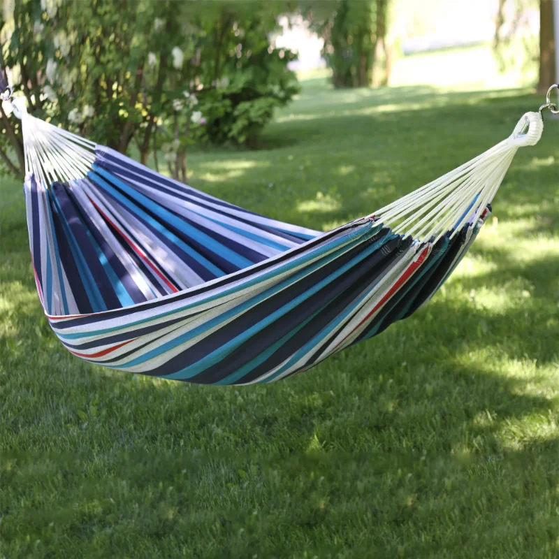 Brazilian Style Hammock - Double (Denim) swing chair outdoor  camping  hammock tent 3