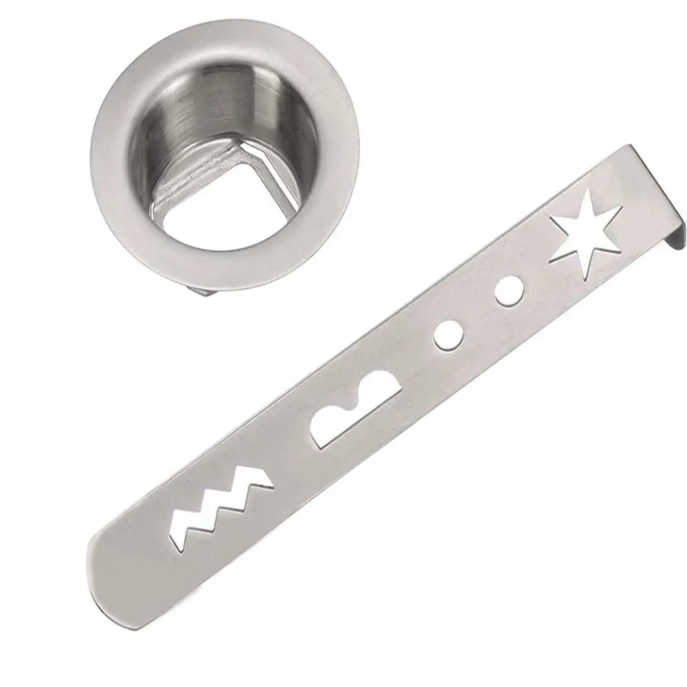 Stainless Steel Meat Grinder Accessories Metal DIY Cookie Cake Mold Parts Durable Biscuits Metal Grinder Parts Mold Tools cookie cutter baking mold cookie mould cookie printing mold baking decorating tools cookie maker press kit cake lace mold dumpling skin mold