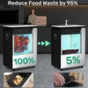 World's First Bio Smart Electric Composter Kitchen, Turn Food Waste into Real Organic Compost No Dehydration - 19L Food C 3
