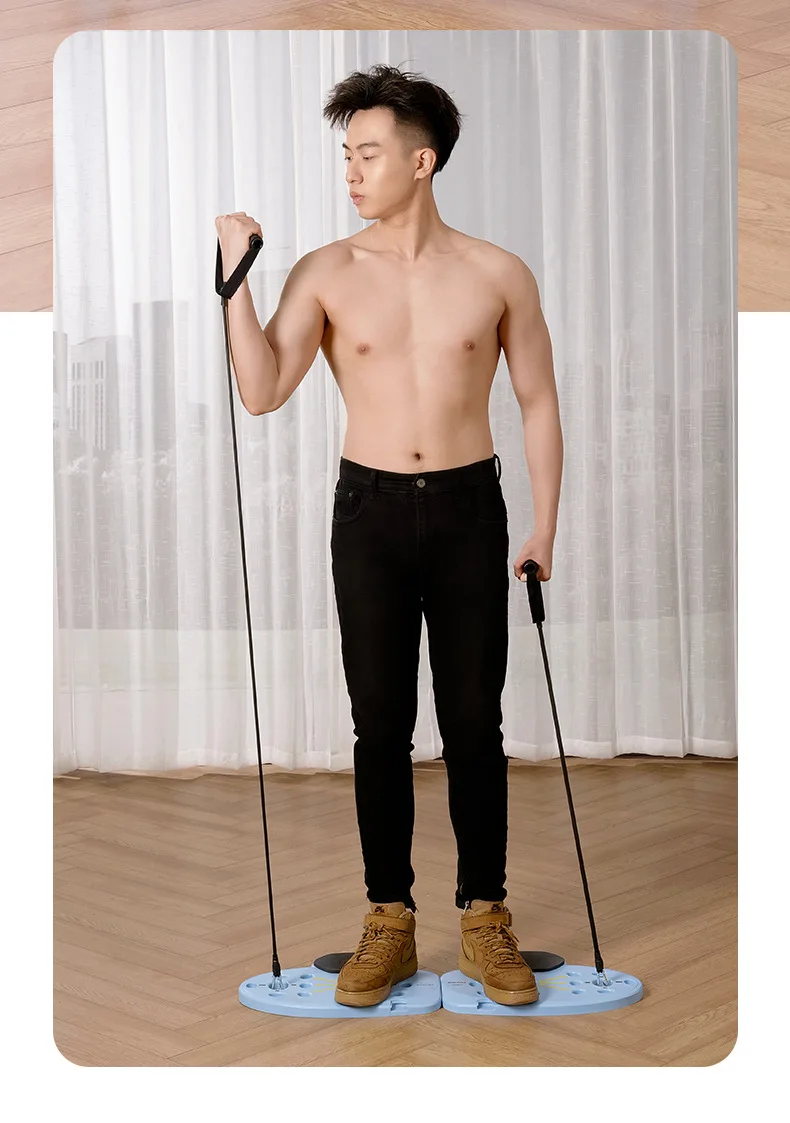 Multifunctional push-up board fitness equipment, flat support, Russian support, pectoral muscle trainer