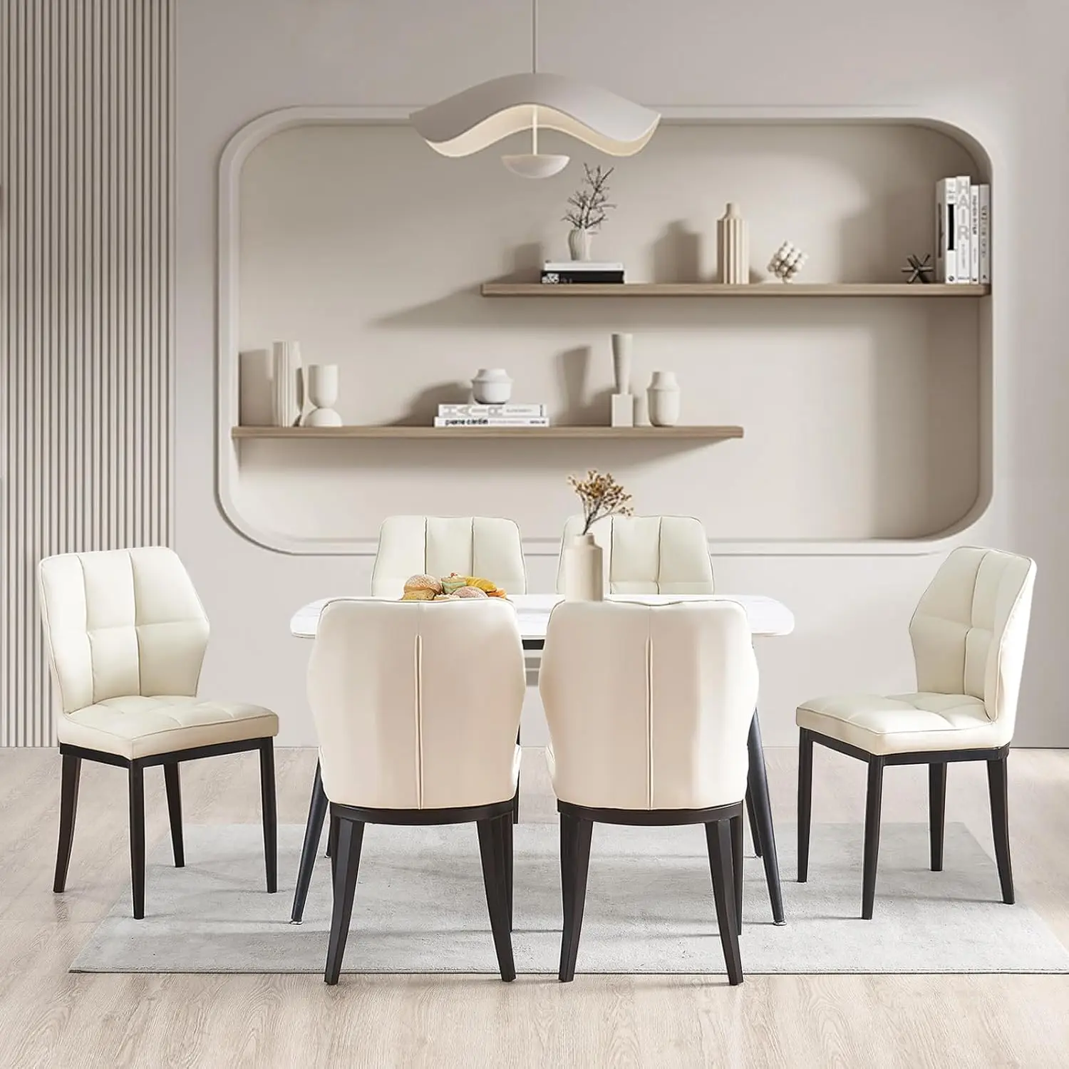 Mid-Century Modern Dining Chairs Set 1
