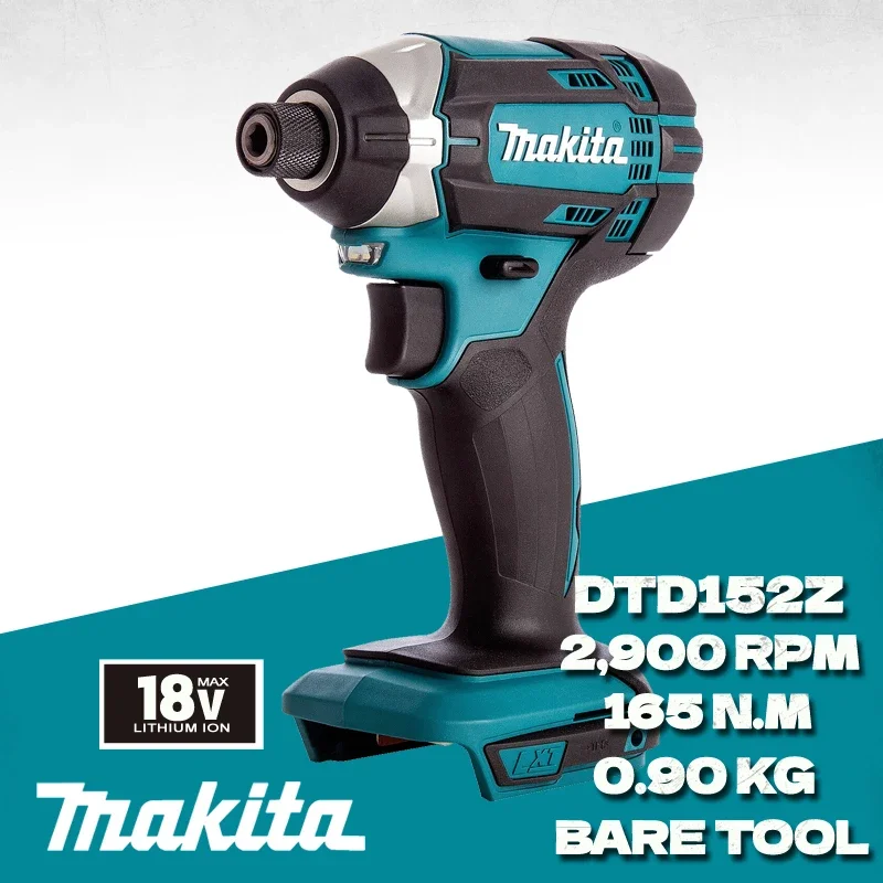 MAKITA DTD152Z 18V LXT Cordless Impact Driver Body Only 1/4