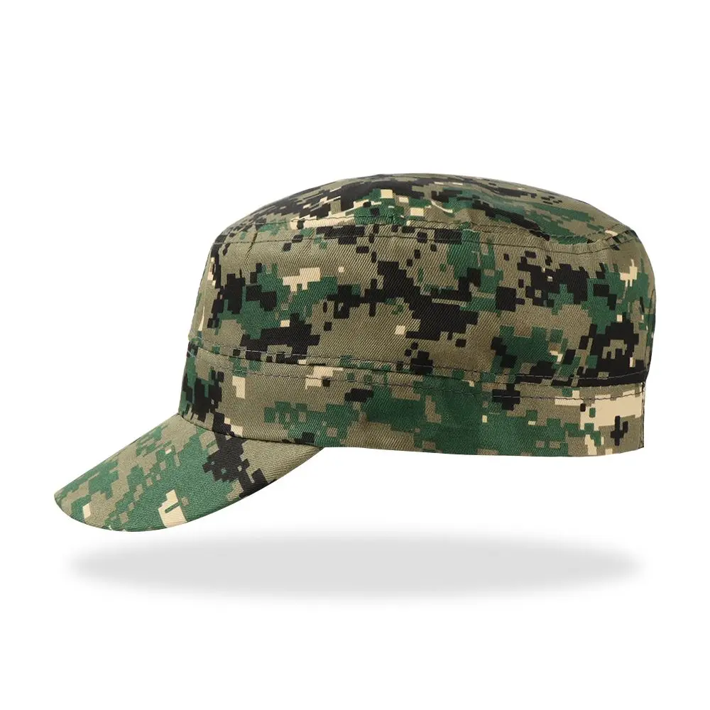 Adjustable Military Hat Men Women Army Cap Fishing Headwear Baseball Cap Casual Flat Top Caps Outdoor Breathable for fishing hat baseball cap etc