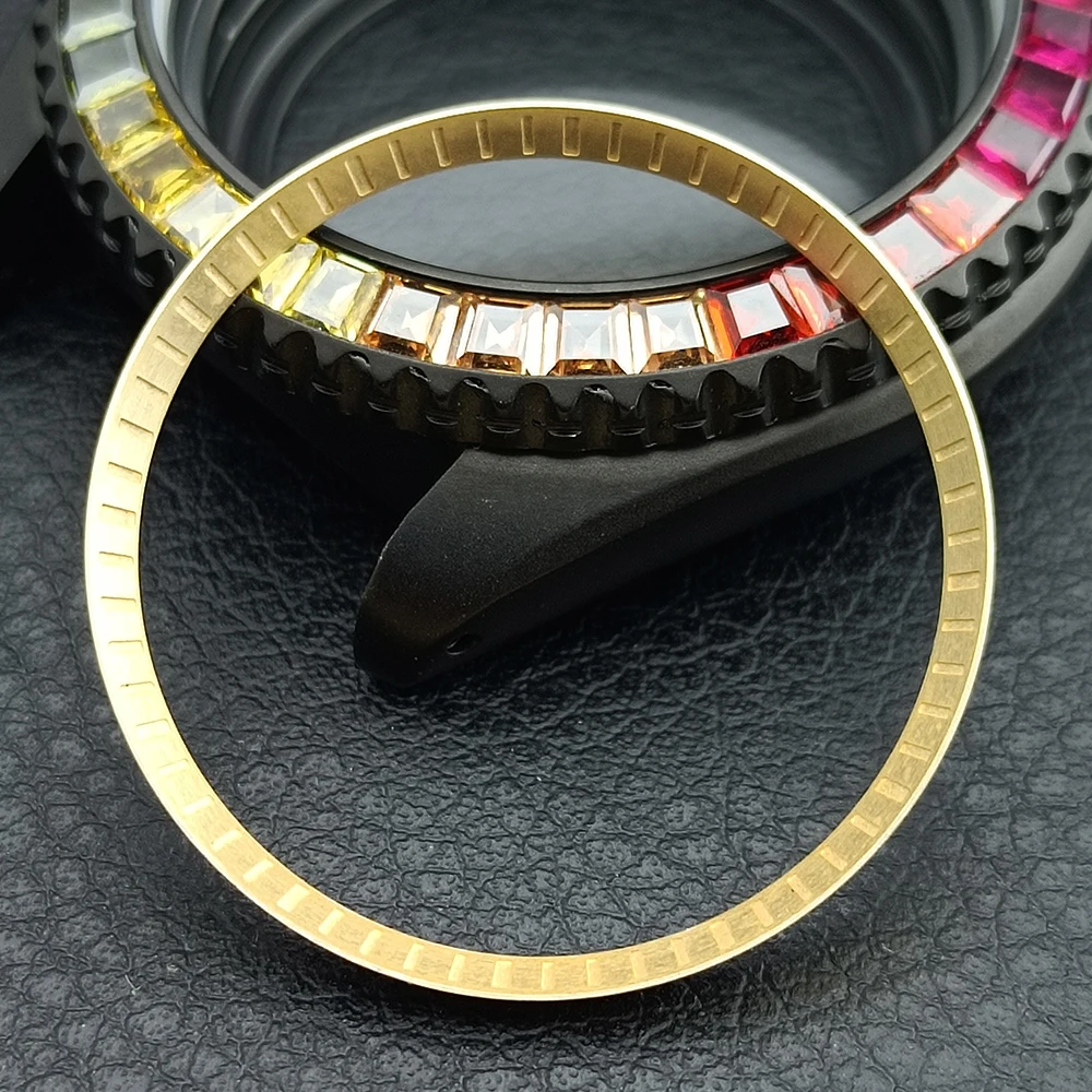 Copper Chapter Ring with Polished Inner Ring - 30.3 x 27.3mm Watch Accessory