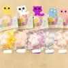 Interesting Plush Cat Paw Squeeze Toy Sensory Toy Silicone Cartoon Fidget Toy 3D TPR Pinch Decompression Toy Practical Jokes 3
