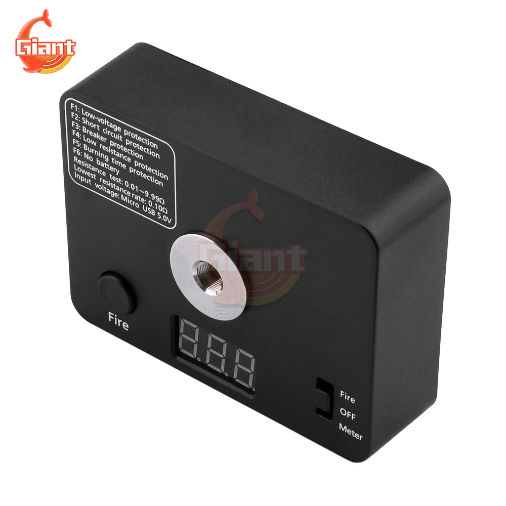 Digital Resistance Tester Professional Ohm Meter