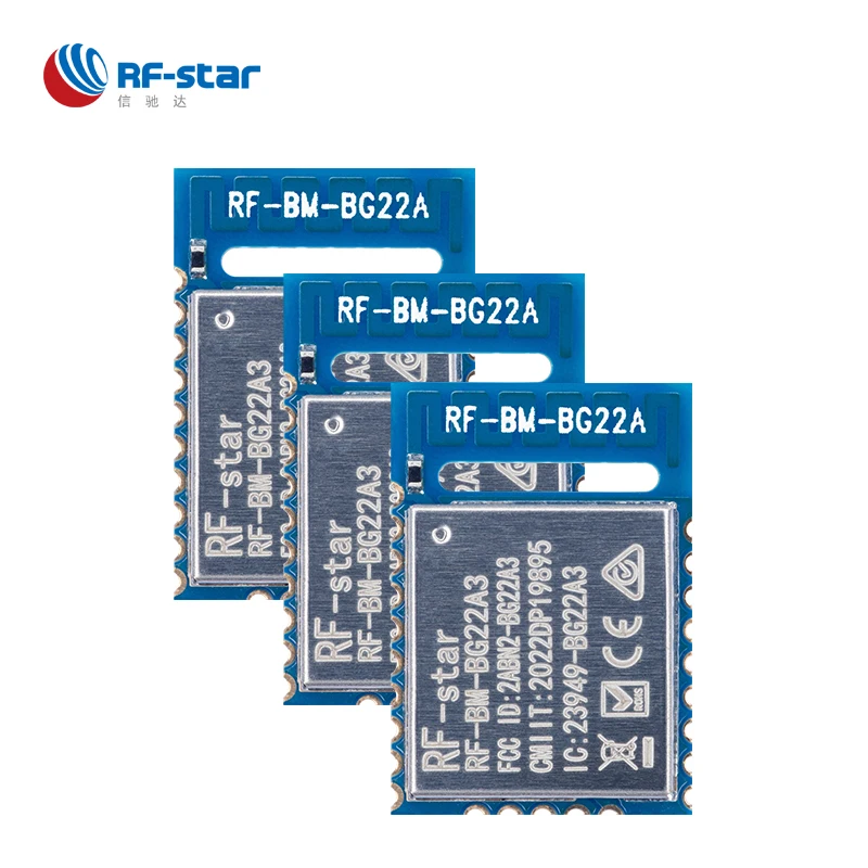 3 PCS EFR32BG22 6 dBm BLE5.2 Mesh Module Low Energy Direction Finding AoA AoD EFR32 Serial BG22 RF-BM-BG22A3