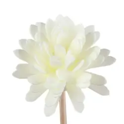 Aromatherapy Rattan & Artificial Flower Fragrance Diffuser - Elegant Home Air Freshener Decor (1)