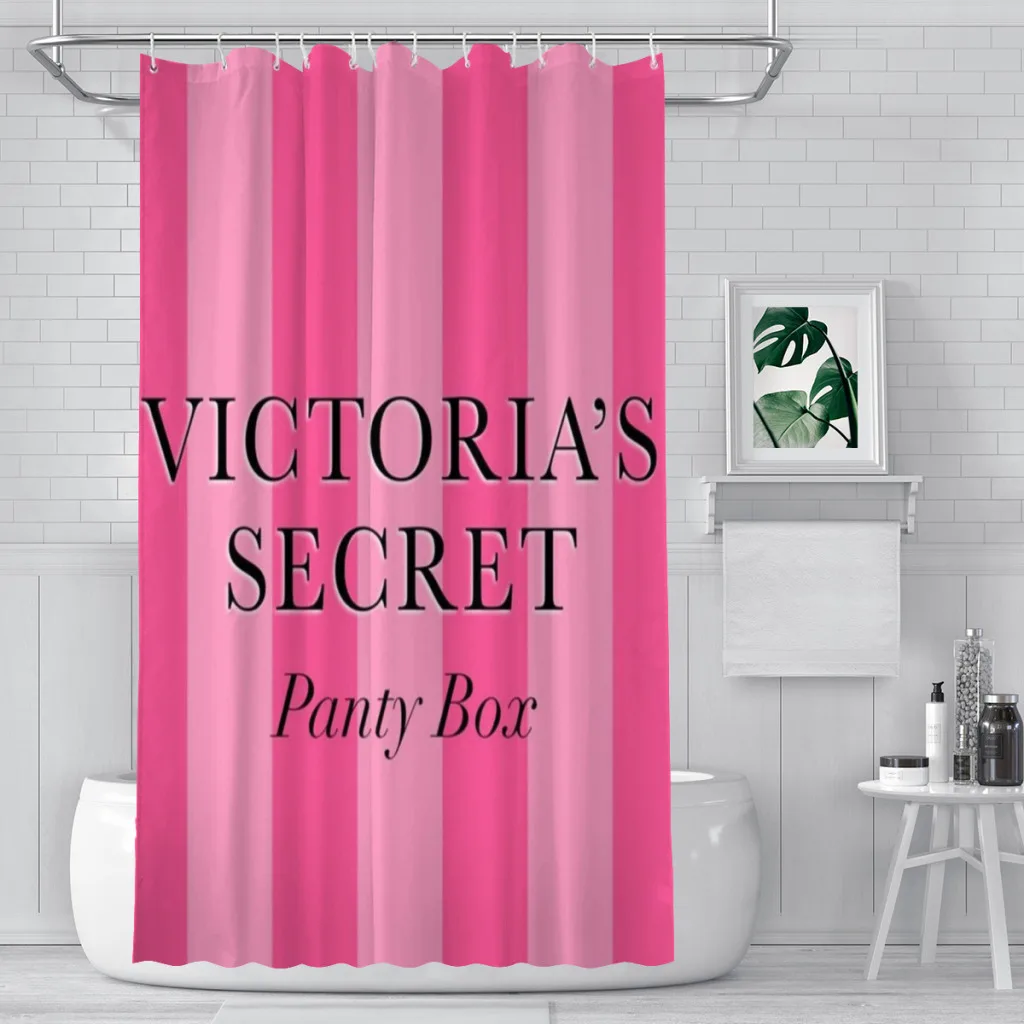 

Shower curtain Bathroom Victoria’s Secret decor Modern household items Bathroom curtain Graduation gift Festival gift