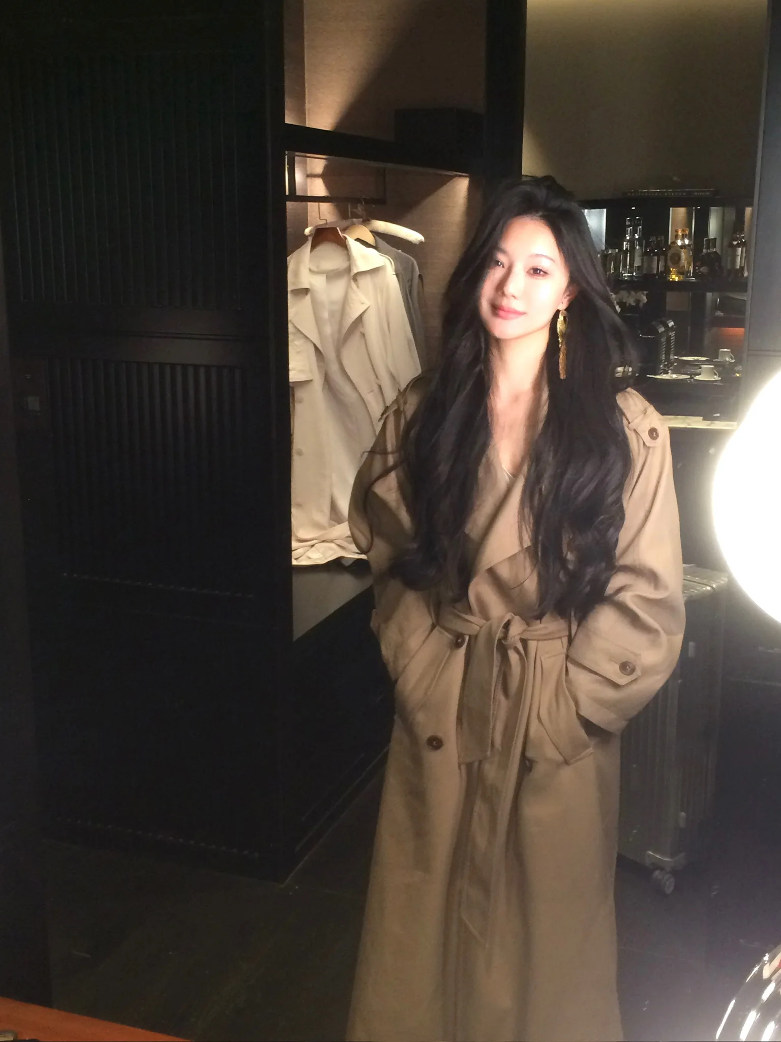 Vestidos largos de satén de otoño para mujer, vestido de fiesta de noche para boda, vestido de graduación, vestido de sirena de una pieza con cuello en V y mangas largas