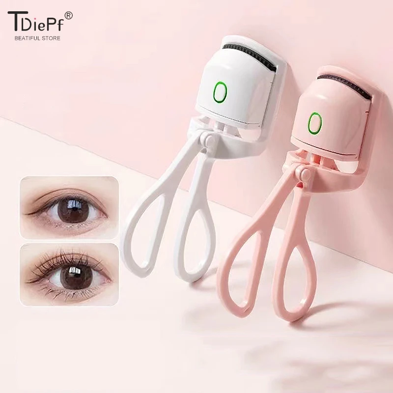 Electric Eyelash Curler USB Charging Fast Heating Portable Thermal Eyelash Clip eyelash curler