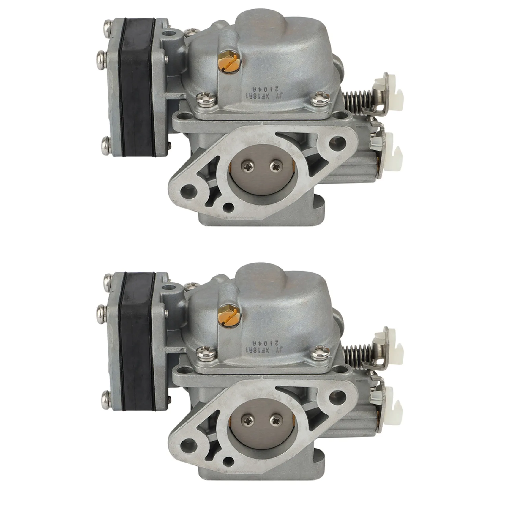 

2X Boat Outboard Carburetor Marine Motor Carbs Carburetor Assy for TOHATSU Outboard 9.8/8HP 2-Strokes Engine 3B2-03200-1