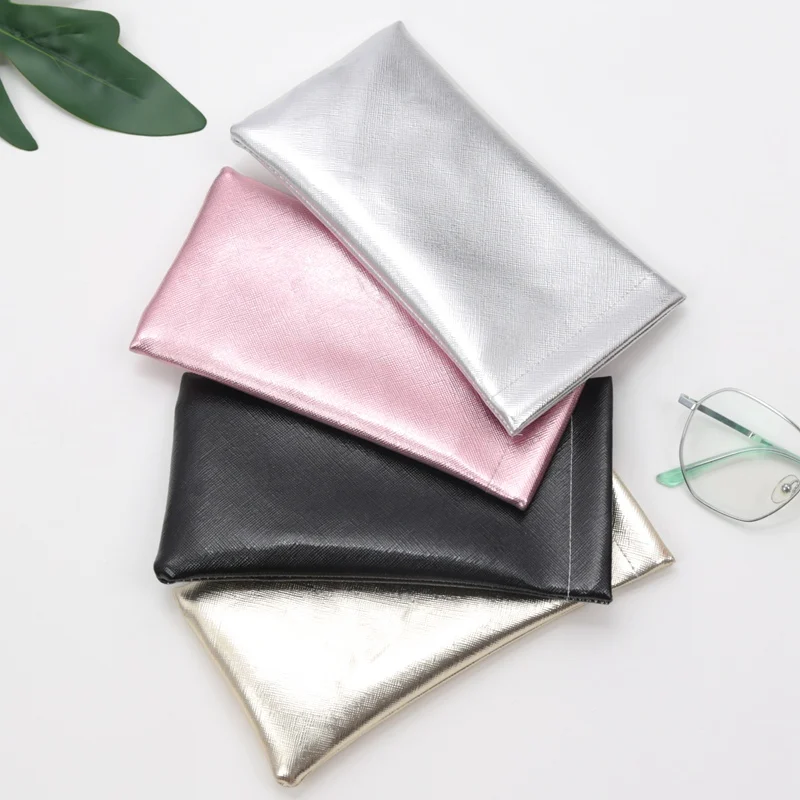 Soft PU Leather Protable Women Sunglasses Protector Travel Pack Pouch Glasses Case Eyewear Accessories Oversize Sunglasses Bag