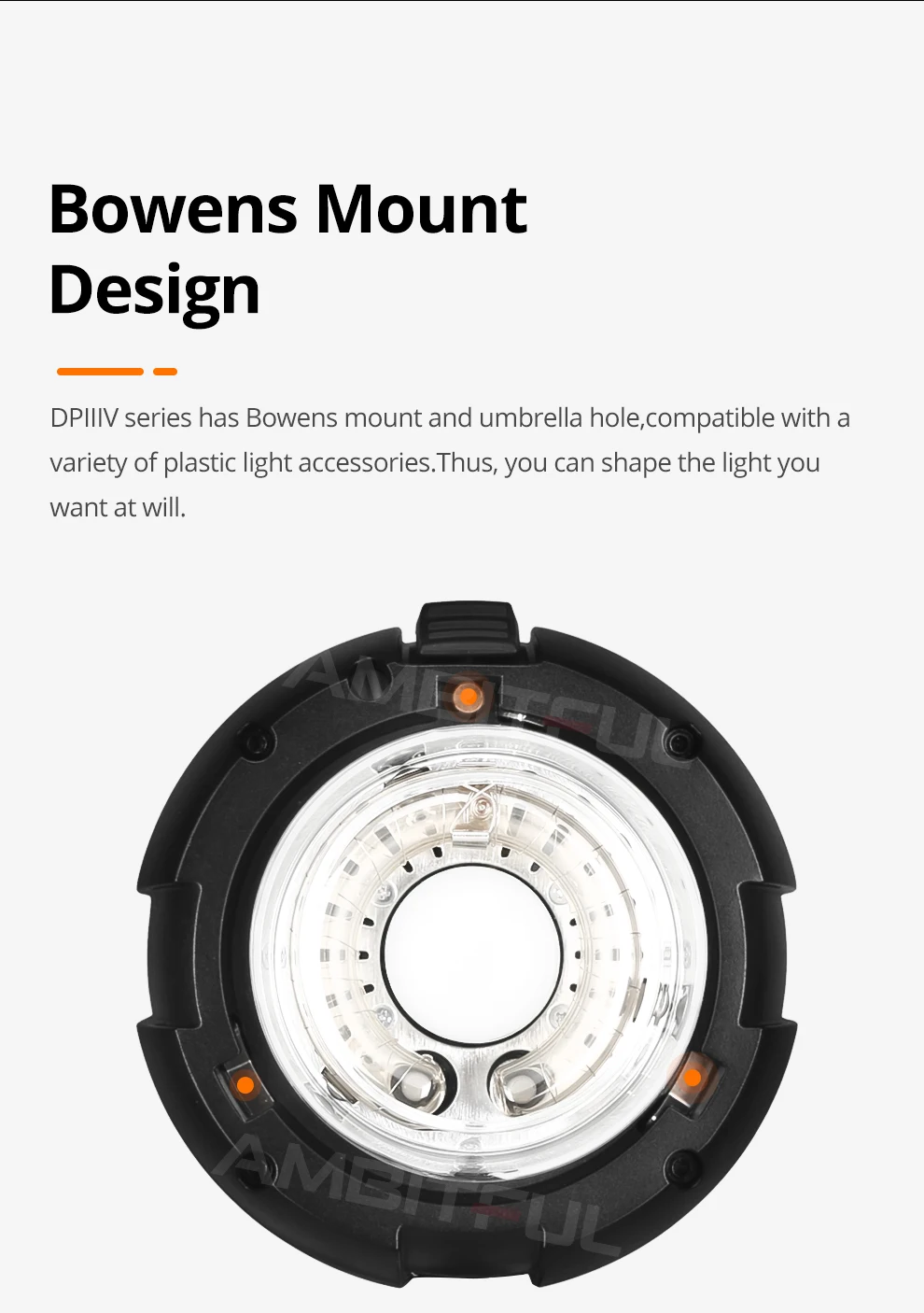 Godox DP400IIIV DP600IIIV DP600III-V Flash Light with Built-in 2.4G Wireless X S