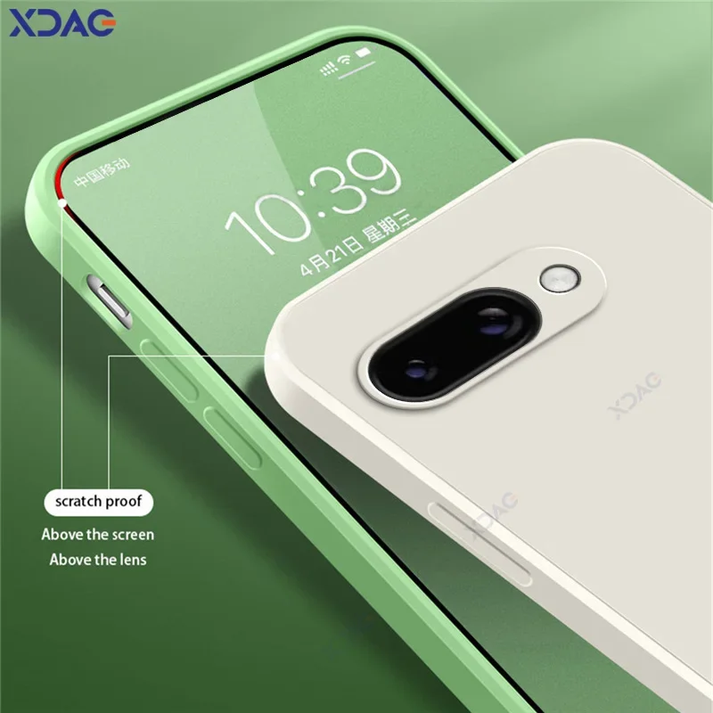 Luxury Dual Layer Silicone Armor Phone Case with Camera Protection