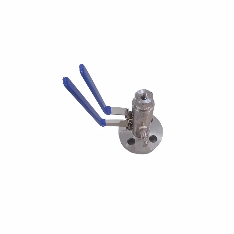 

DBBQ11/41F double block and bleed flanged to NPT ball valve