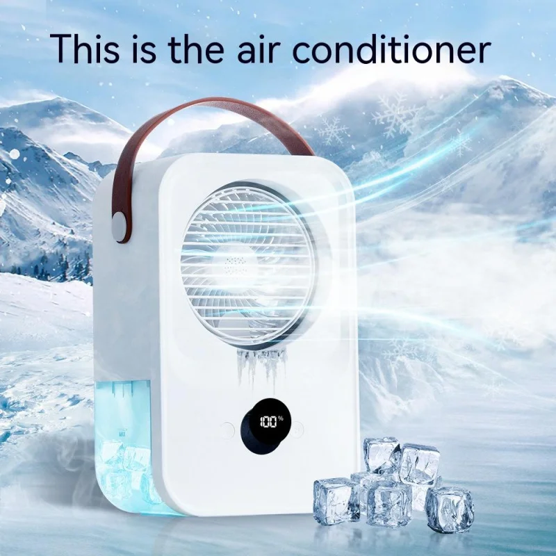 Desktop Fan Radiator Mini Air Conditioner Humidifier Fan Household