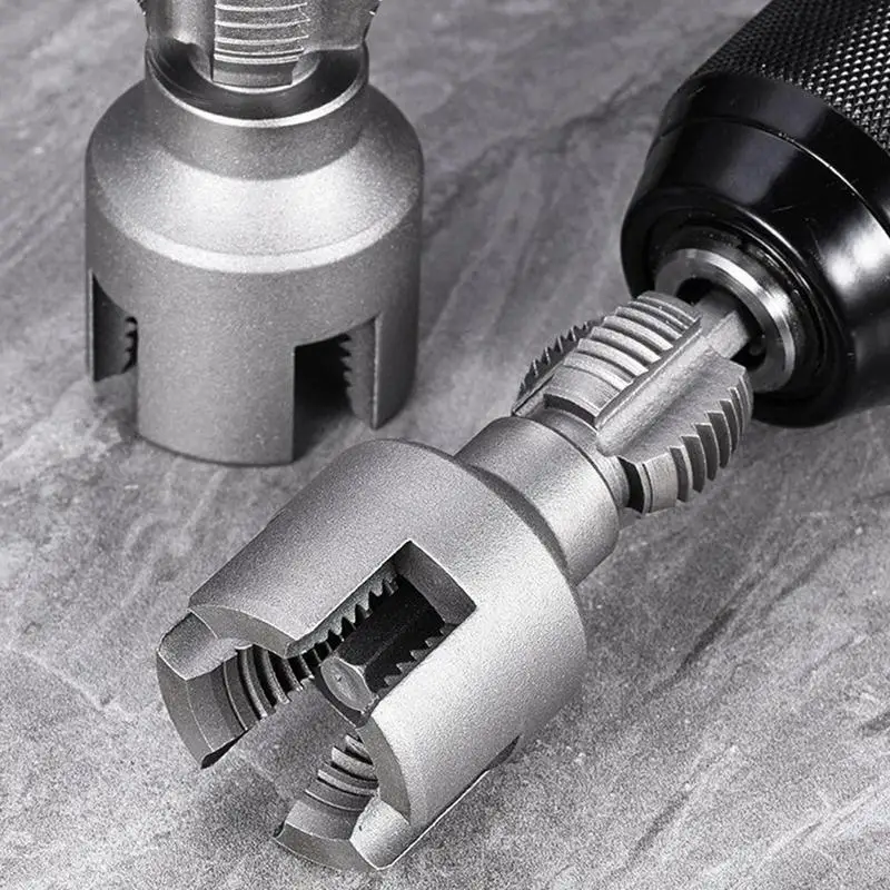 PVC Pipe Threading Tool Integrated Internal External PVC Pipe Threader Hand Tool Plumbing Maintenance for Pipeline Renovation