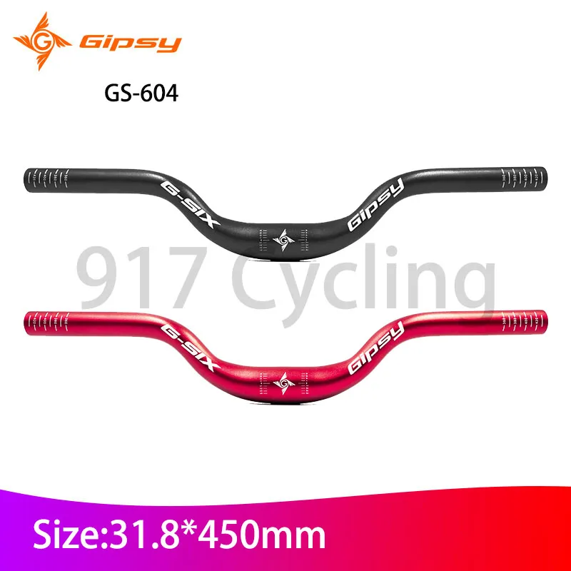 GIPSY SIX 604 Children's Balance Bike Swallow-shaped Handlebar Aluminum Alloy 31.8mm*450mm For 12inch Kids Bikes Pushbike Handle