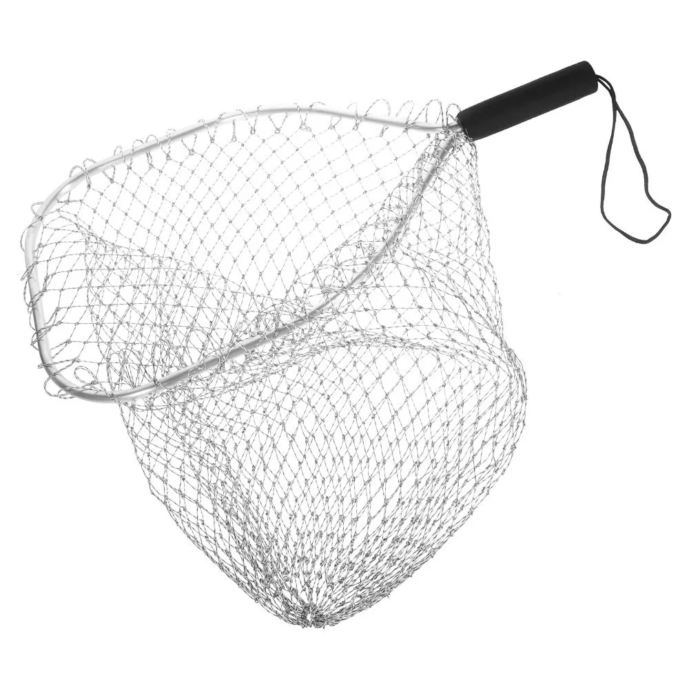 Large Capacity Anti-Hook Fishing Basket with Durable Mesh Fabric