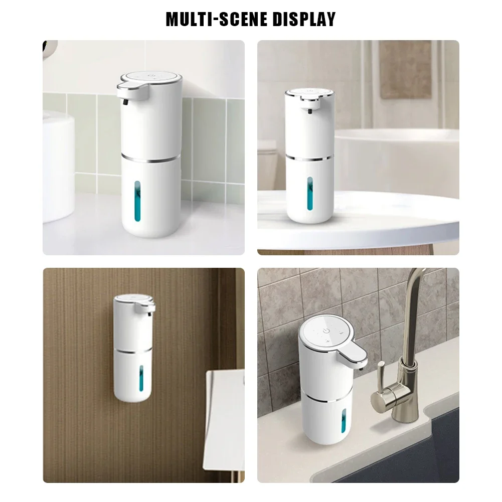 Xiaomi 380ML Automatic Foam Soap Dispenser Bathroom Washing Hand Machine USB Charging foam soap dispenser