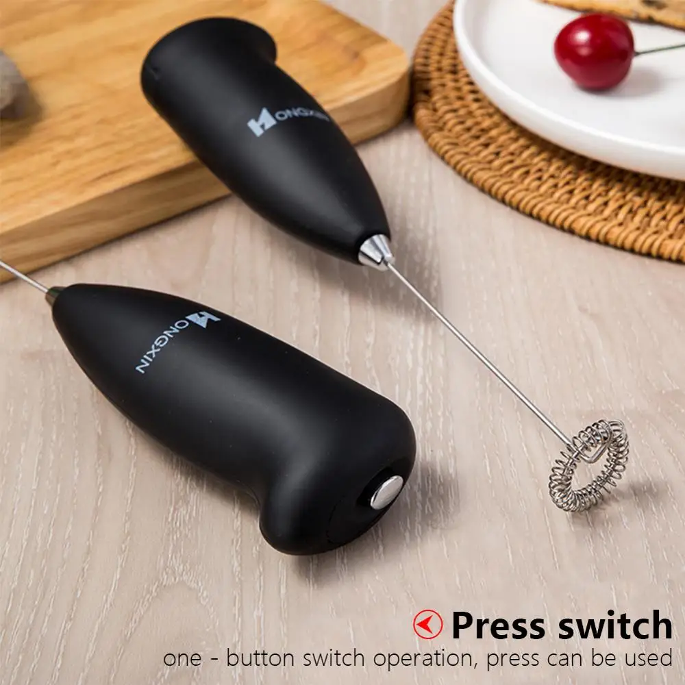

Milk Frother Handheld Mixer Foamer Coffee Maker Egg Beater Chocolate Cappuccino Stirrer Mini Portable Blender Kitchen Whisk Tool
