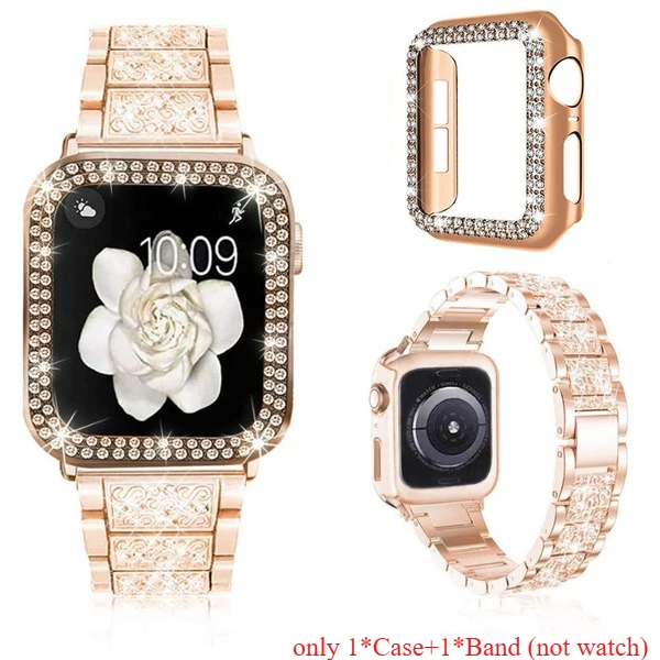 Elegant Women's Bracelet-Style Chain Strap with Metal Band