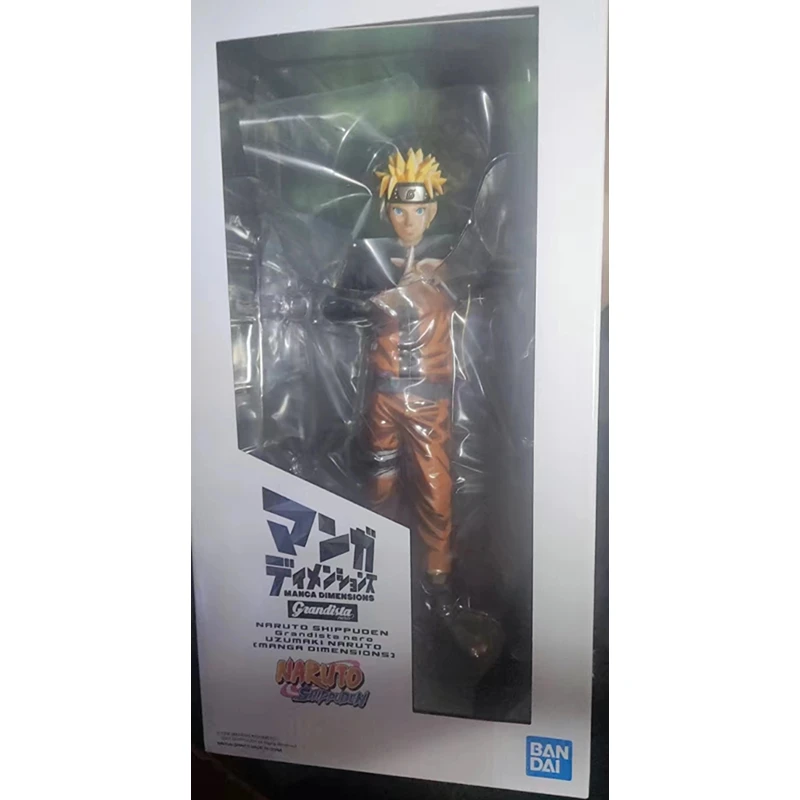 

Original Genuine Banpresto Grandista Nero 27cm NARUTO Anime Uzumaki Naruto Comic Color Collectible Action Figures Toy Model Gift