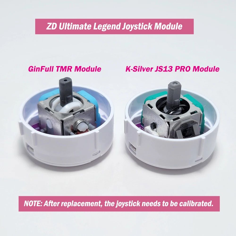 ZD Ultimate Legend Game Controller GinFull TMR K-Silver JS13 PRO