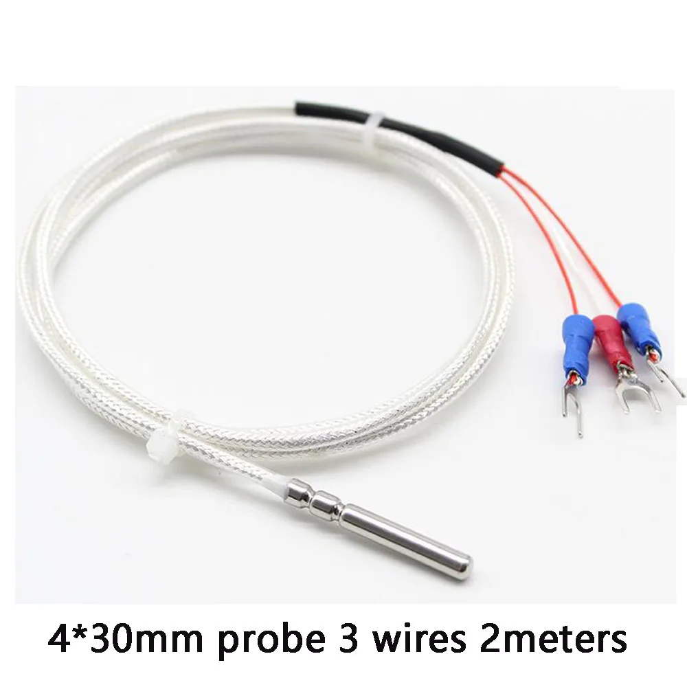 1-5-meters-PT1000-Temperature-Sensor-2-3-Wires-with-PTFE-Coated-1-5M ...