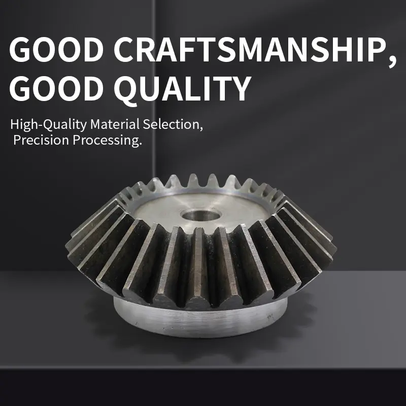 1.5 Module 12/16/18 Tooth Bevel Gears 90° Pressure Angle Conical Gears With Quenching Treatment Fixed By Screw Holes image 3