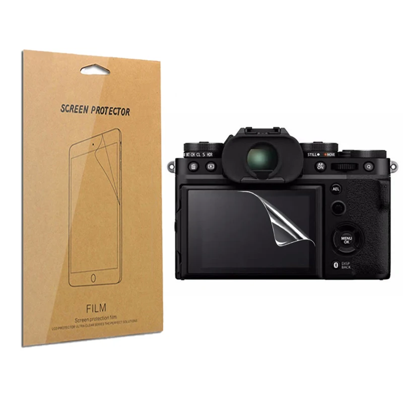 3pcsClearLCDScreenProtectorShieldFilmCoverforFujifilmXT5