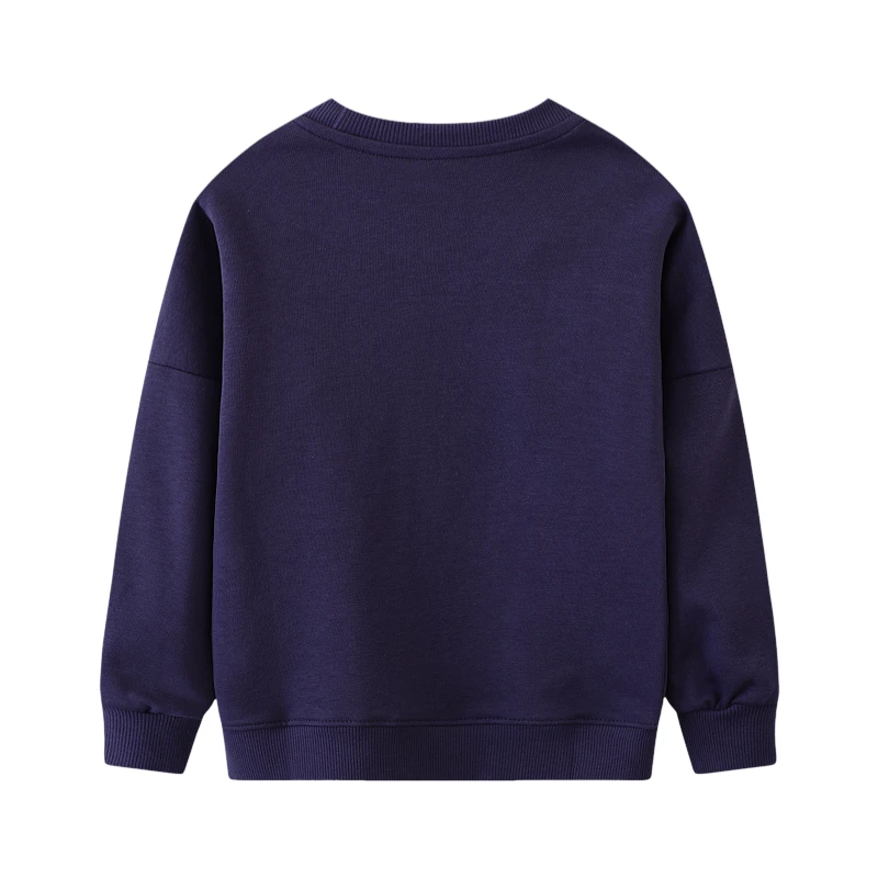 2025 Autumn Spring Baby Girls Kids Clothes Children's Clothing Embroidery Cartoon Rabbits Flowers Sweatshirts