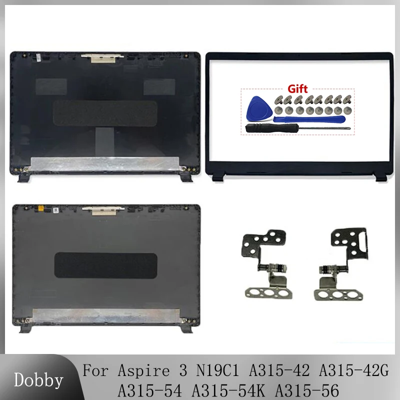 

Новинка для Acer Aspire 3, N19C1, Женская задняя крышка для ЖК-дисплея, задняя крышка, петля, Верхняя деталь A315