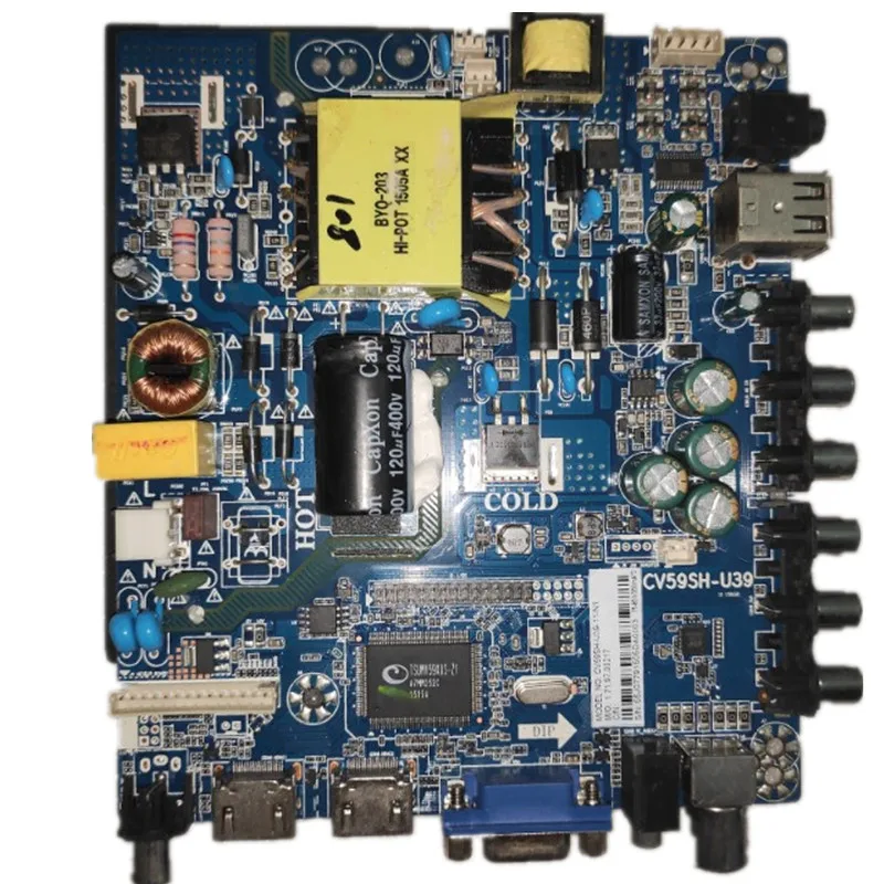 Spedizione Gratuita! Cv59Sh-U39 Cv59Sh-U39-11-N1 Led Tv Tv Scheda Madre 75 -- 85V 520Ma Funzionante Bene
