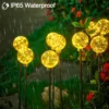 Star Wishing Light Outdoor Romantic Atmosphere Light Waterproof Copper Wire Lamp Solar Charging Camping Landscape Lighting 4