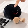 Kawaii Tennis Baseball Soccer Basketball Billiards Plush Ball Stuffed Smiling Face with Legs Sport Instrument Small Room Decor 5