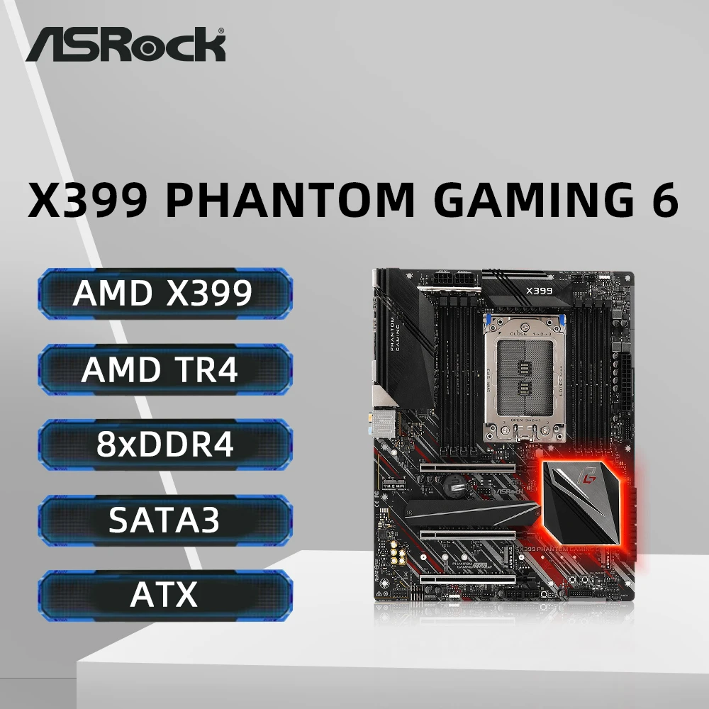ASRock X399＋Ryzen Threadripper 1950x Threadripper1950X with ASRock X399 Taichi TR4 AMD X399, 64GB