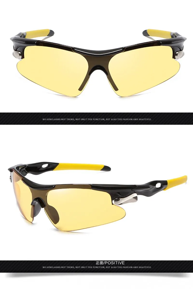 Sports Men Sunglasses Road Bicycle Glasses Mountain Cycling Riding Protection Goggles Eyewear Mtb Bike Sun Glasses_voghion.com