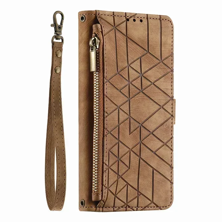 Edge60 Stylus Leather Zipper Wallet Case