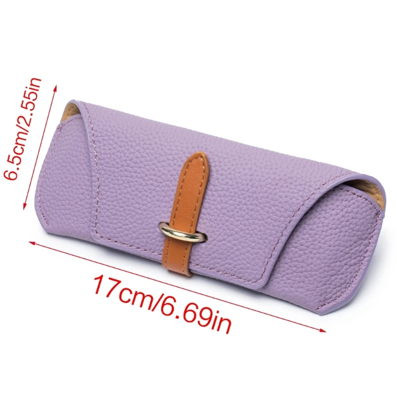 Glasses Protective Pockets Universal Glasses Case PU for Reading Glasses