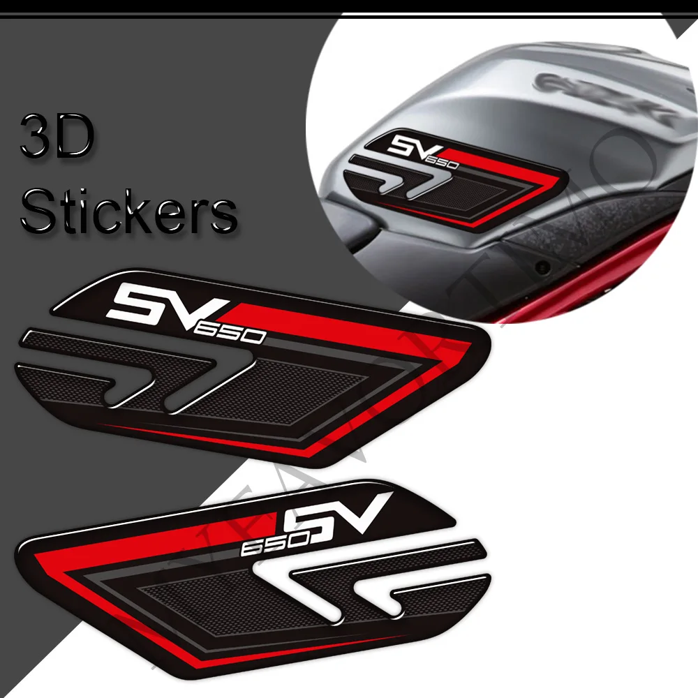

2016 2017 2018 2019 2021 2020 2022 Stickers Decals Tank Pad Grips Protector Gas Fuel Oil Knee For Suzuki SV650A SV650X SV650 S X